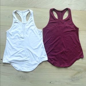 Zyia two medium workout tank tops